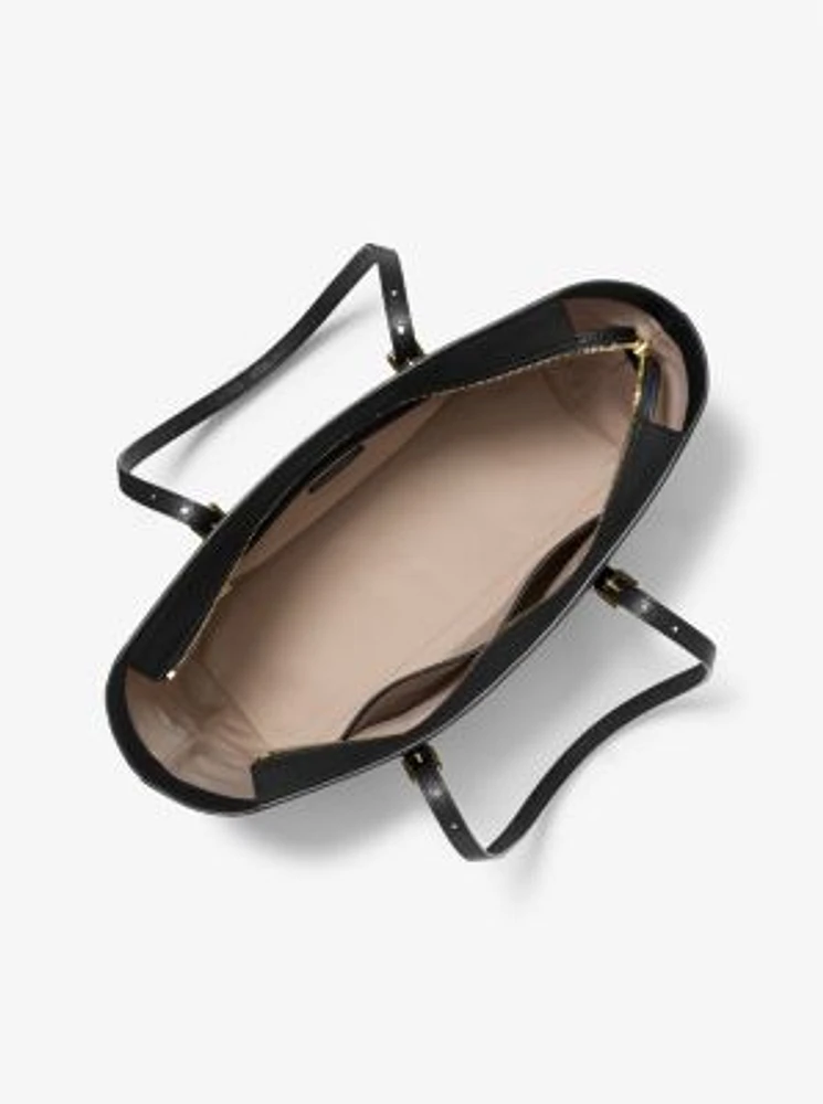 Quinn Large Pebbled Leather Tote Bag
