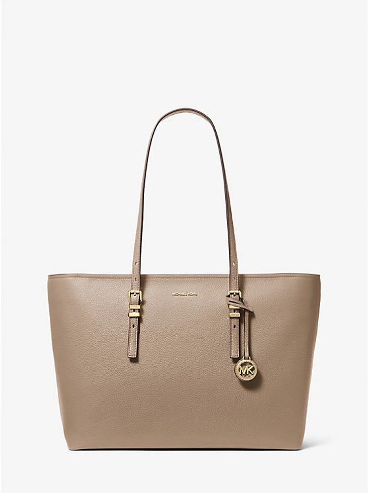 Quinn Large Pebbled Leather Tote Bag