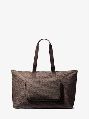 Tanner Large Logo Reversible Packable Tote Bag