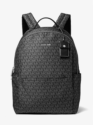 Sable Large Printed Signature Logo Backpack