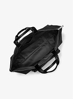 Tanner Large Printed Signature Logo Reversible Packable Tote Bag