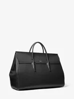 Campbell Extra-Large Pebbled Leather Weekender Bag