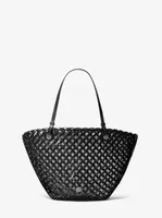 Isabella Medium Hand-Woven Leather Tote Bag