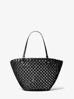 Isabella Medium Hand-Woven Leather Tote Bag