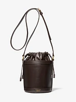 Audrey Medium Leather Bucket Bag