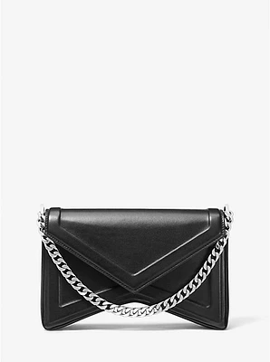 Manhatta Leather Shoulder Bag