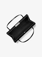 Natalie Leather Barrel Bag