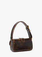 Colby Extra-Small Burnished Leather Shoulder Bag