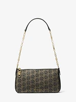 Empire Medium Metallic Chain-Link Pochette