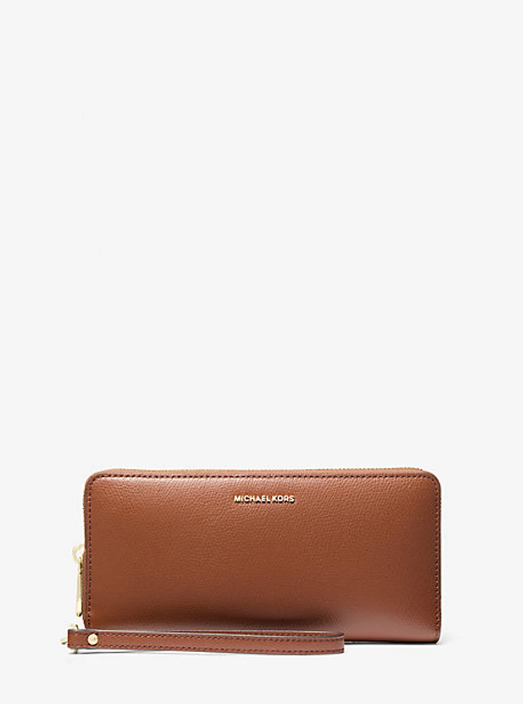 Jet Set Travel Large Leather Continental Wallet