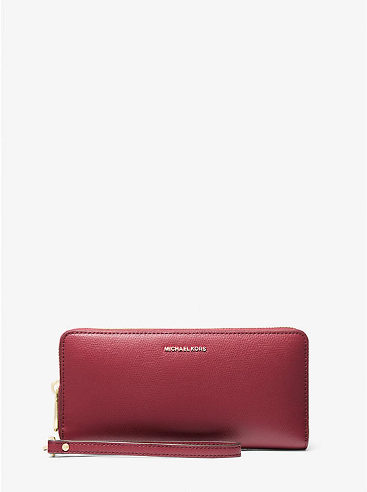 Jet Set Travel Large Leather Continental Wallet