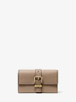 Nolita Medium Pebbled Leather Tri-Fold Wallet