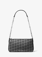 Empire Medium Metallic Chain-Link Pochette