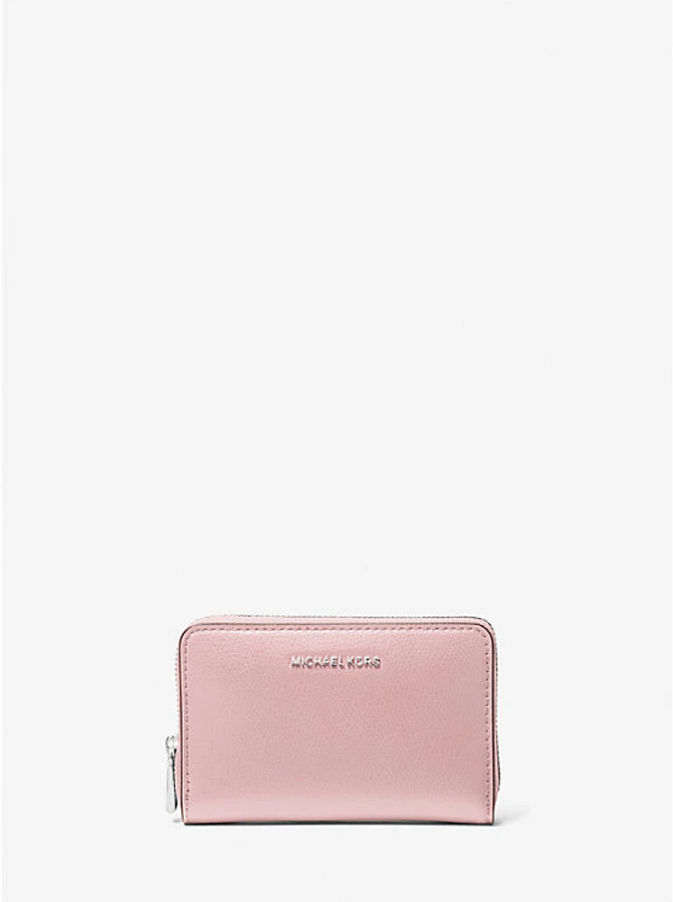 Cartera Jet Set pequeña de piel