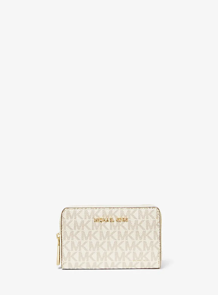 Small Logo and Leather Wallet