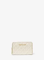 Small Logo and Leather Wallet