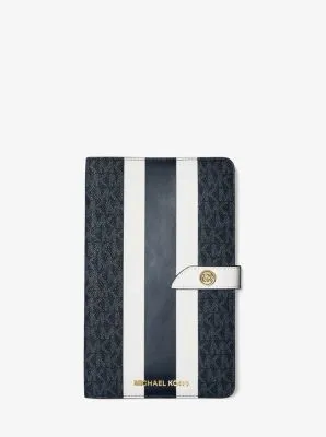 Medium Logo Stripe Notebook