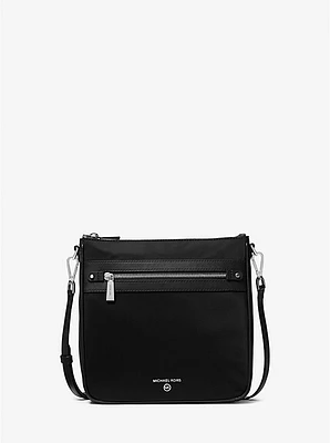 Jet Set Large Nylon Gabardine Messenger Bag