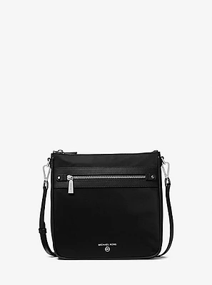 Jet Set Large Nylon Gabardine Messenger Bag