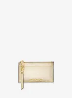 Empire Small Metallic Leather Card Case