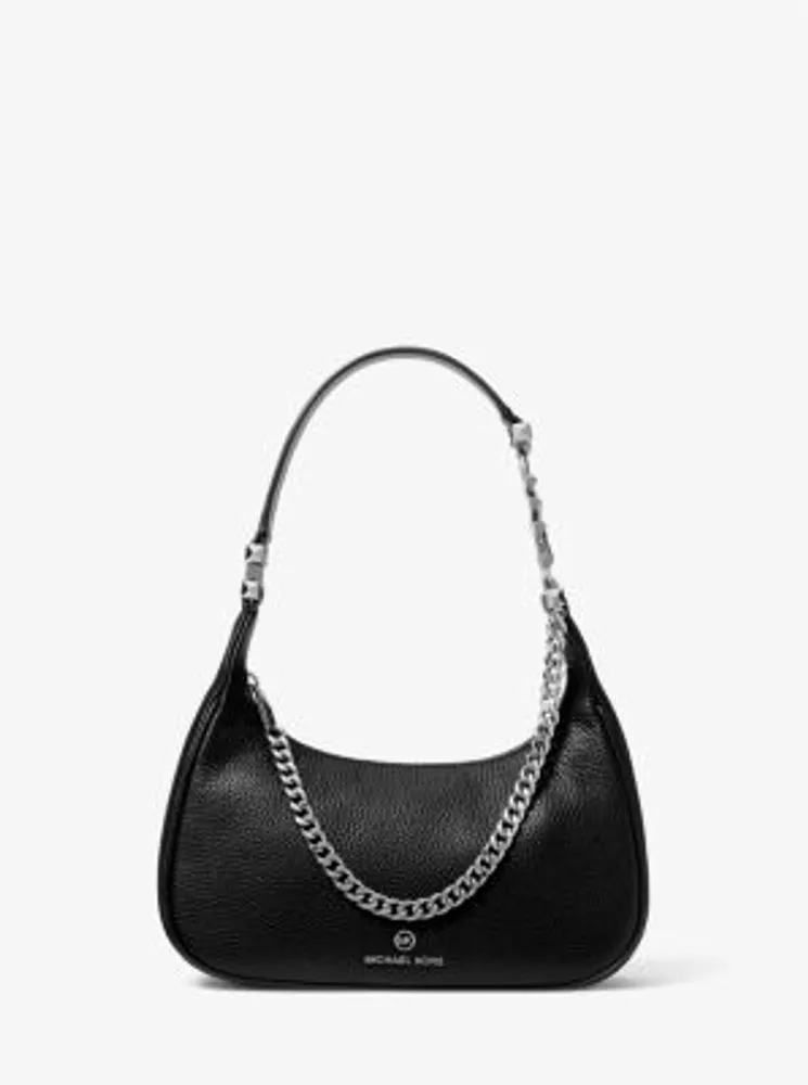 Piper Small Pebbled Leather Shoulder Bag