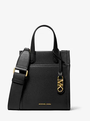 Gigi Extra-Small Pebbled Leather Crossbody Bag