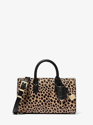 Scarlett Extra-Small Cheetah Print Calf Hair Crossbody Bag