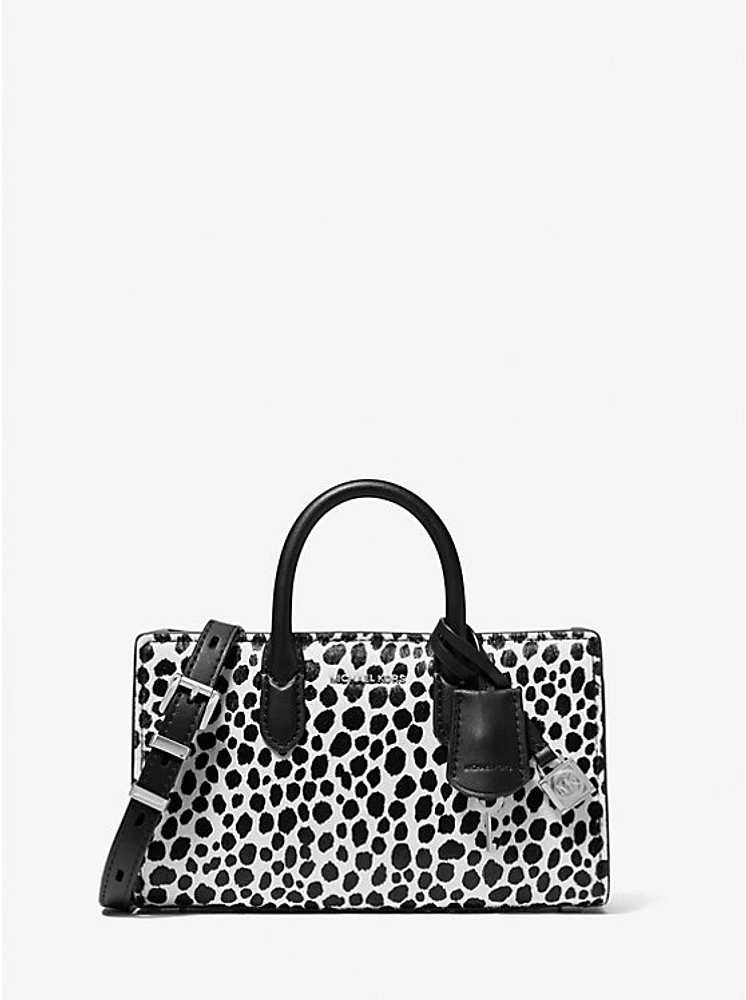 Scarlett Extra-Small Cheetah Print Calf Hair Crossbody Bag