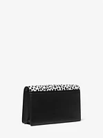 Jet Set Medium Cheetah Print Calf Hair Crossbody Bag