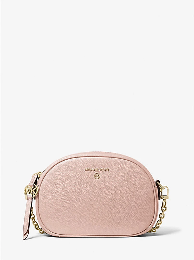Bolso para cámara Jet Set convertible pequeño de piel granulada