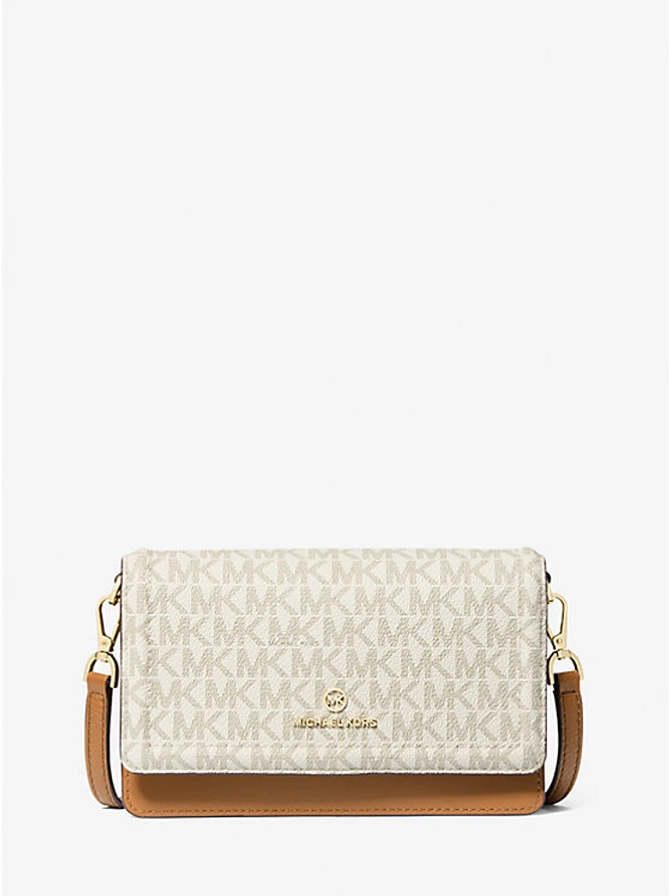 Bandolera Jet Set pequeña para smartphone, convertible con logotipo