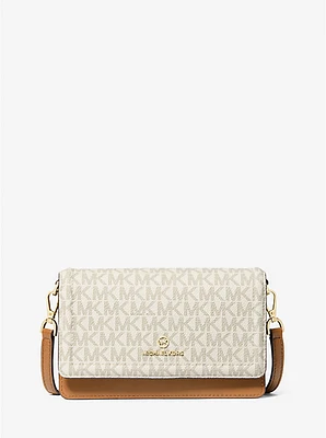 Bandolera Jet Set pequeña para smartphone, convertible con logotipo