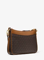 Jet Set Medium Logo Shoulder Bag