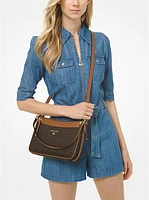 Jet Set Medium Logo Shoulder Bag