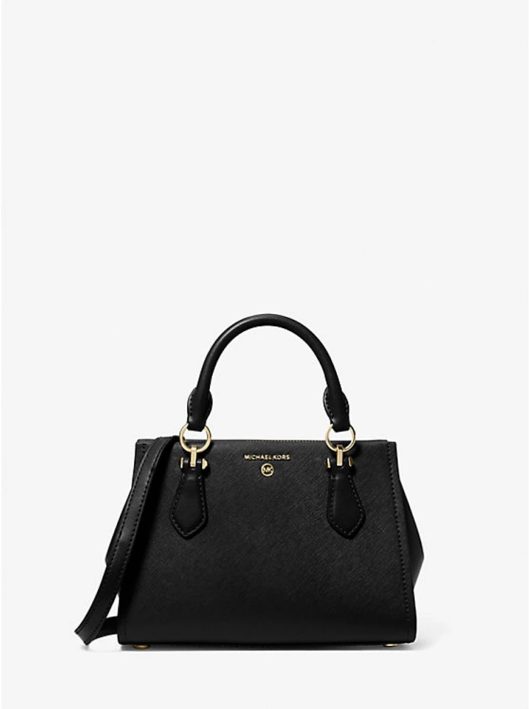 Marilyn Small Saffiano Leather Crossbody Bag