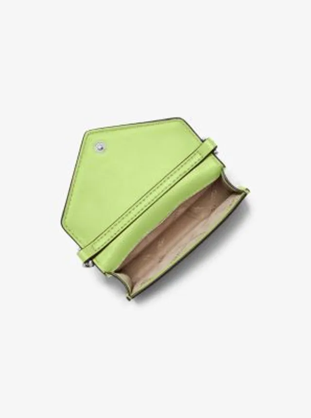 Jet Set Large Color-Block Saffiano Leather Envelope Crossbody Bag