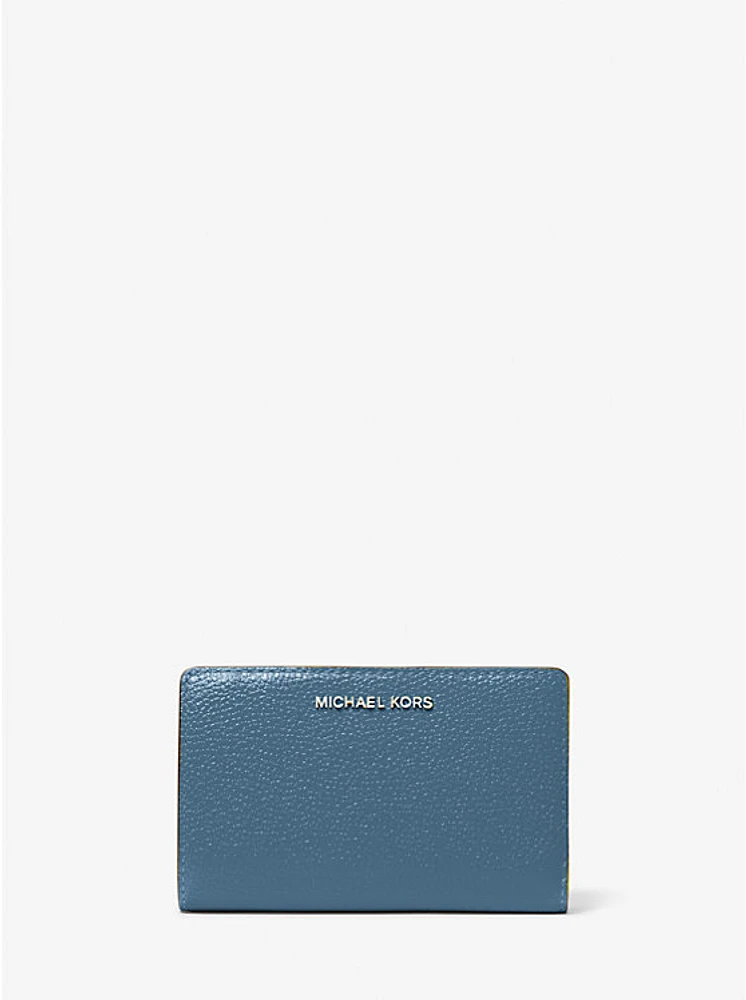 Empire Medium Pebbled Leather Wallet