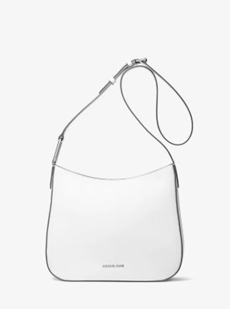 Kensington Large Pebbled Leather Crossbody Bag