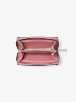 Jet Set Small Signature Logo Stripe Card Case
