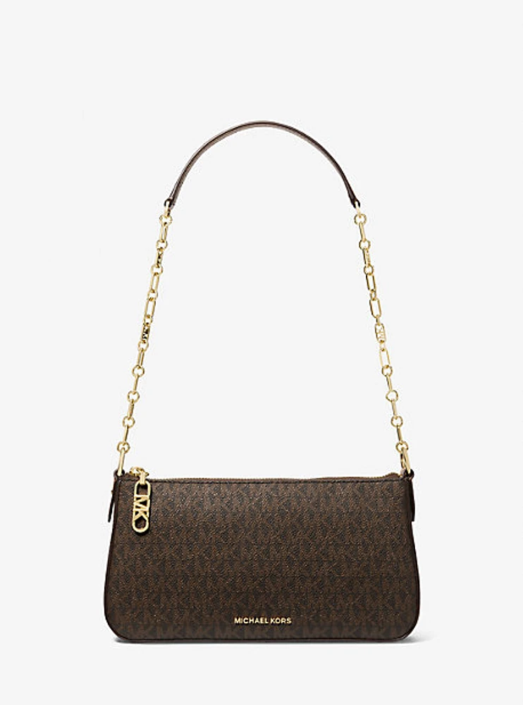Empire Medium Signature Logo Chain-Link Pochette