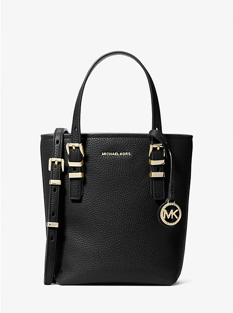 Quinn Extra-Small Pebbled Leather Tote Bag