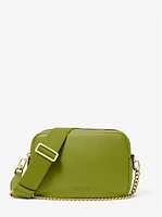 Bryant Medium Pebbled Leather Camera Crossbody Bag