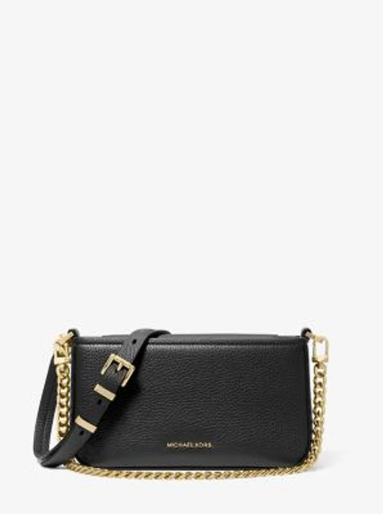 Bryant Small Pebbled Leather Convertible Pochette