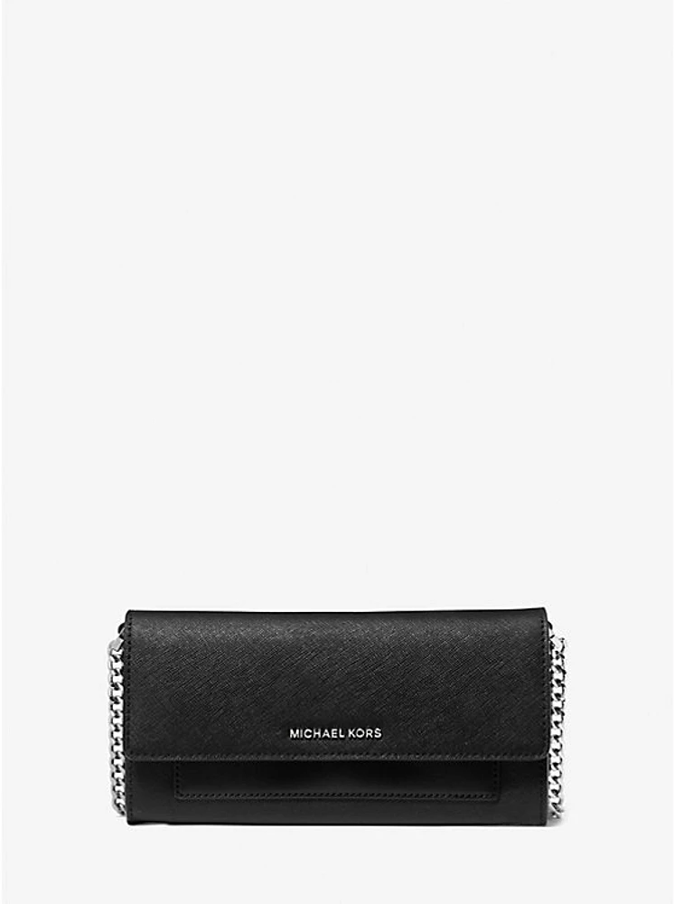 Jet Set Medium Saffiano Leather 2-in-1 Convertible Crossbody Bag
