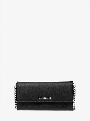 Jet Set Medium Saffiano Leather 2-in-1 Convertible Crossbody Bag