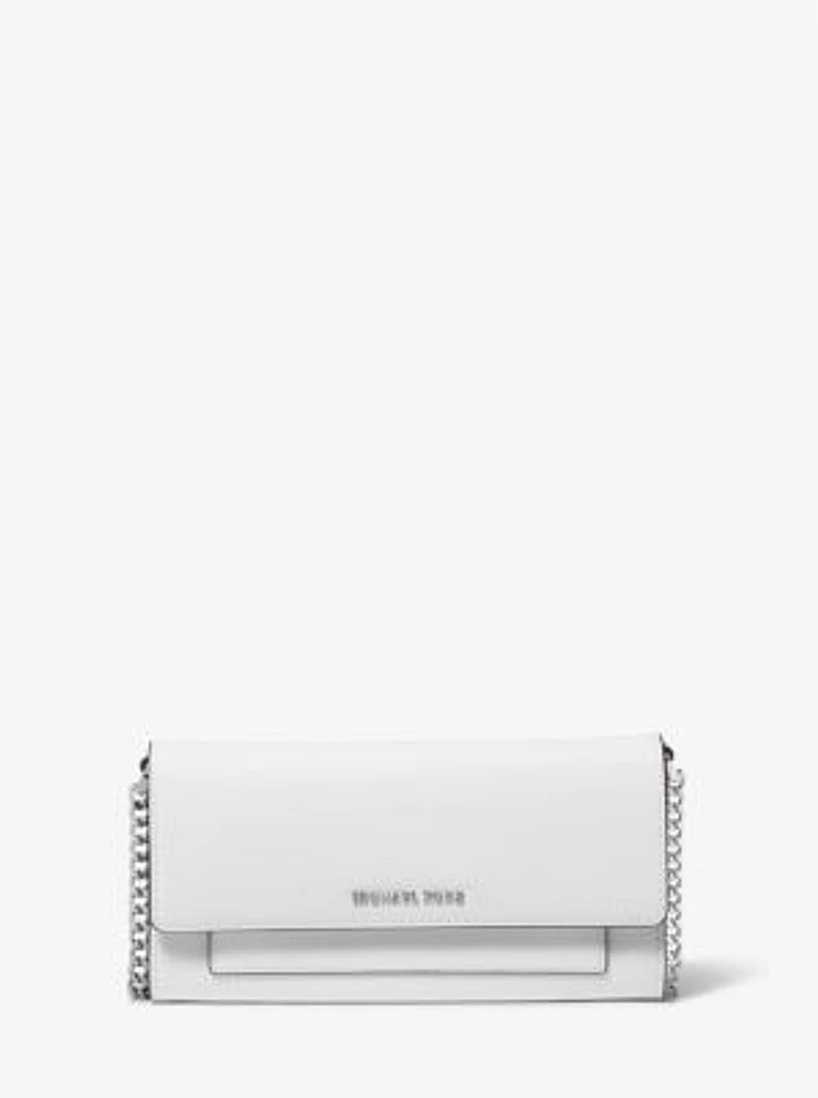 Jet Set Medium Saffiano Leather 2-in-1 Convertible Crossbody Bag