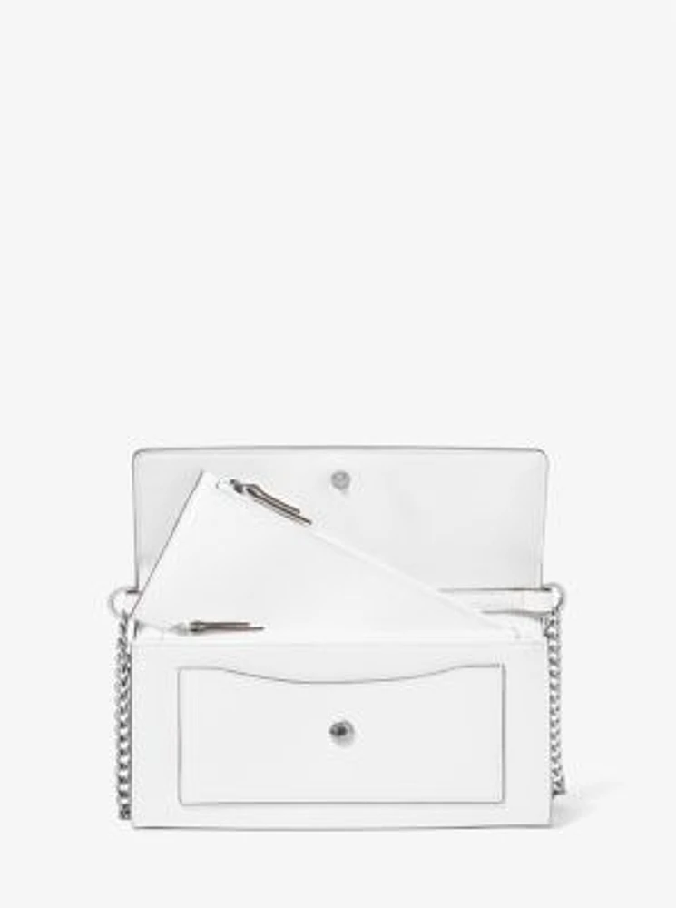 Jet Set Medium Saffiano Leather 2-in-1 Convertible Crossbody Bag
