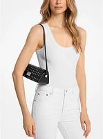 Ludlow Small Studded Leather Convertible Pochette