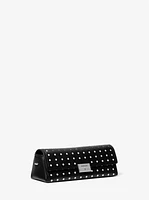 Ludlow Small Studded Leather Convertible Pochette