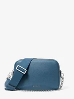 Bryant Medium Pebbled Leather Camera Crossbody Bag